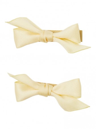 Harla 2-pack hair clips, double cream, Lil Atelier