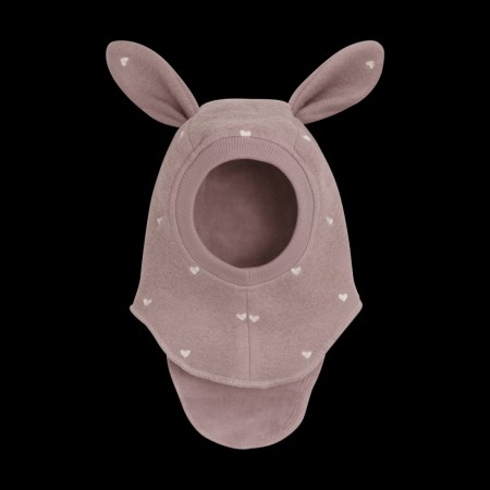 Balaclava ears emb wool, Deauville Mauve, Huttelihut