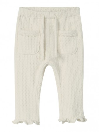 Finola slim pant baby, turtledove, Lil Atelier