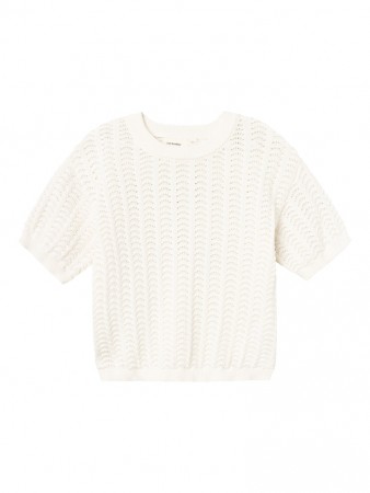 Johanna loose knit, coconut milk, Lil Atelier