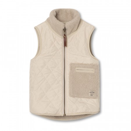 Cecil reversible thermo vest, sandshell, Mini A Ture