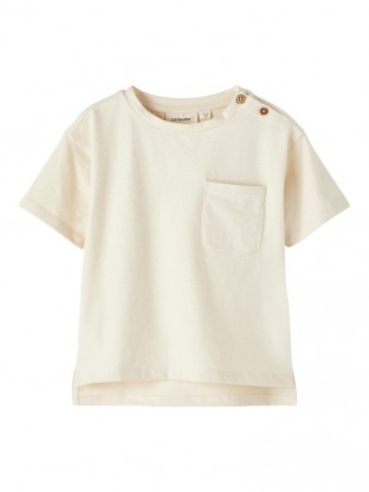 Dello loose top, turtledove, Lil Atelier