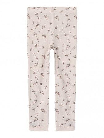 Noel wool slim leggings, morganite/berry, Lil Atelier