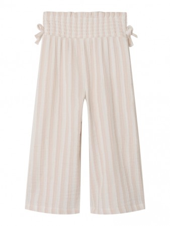 Femke loose culotte pant, coconut milk/morganite, Lil Atelier