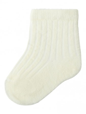 Rakel wool sock baby, turtledove, Lil Atelier