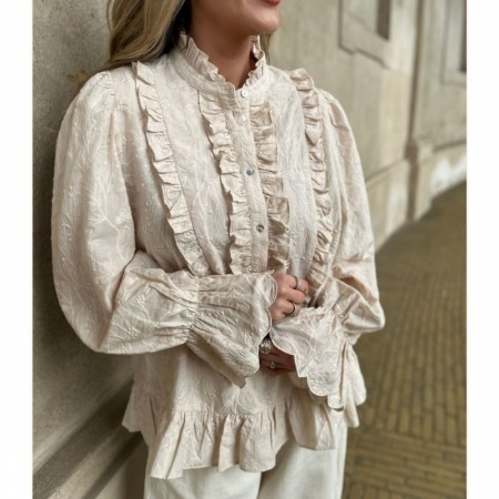 The vibe top, beige, Stories from the atelier by cps