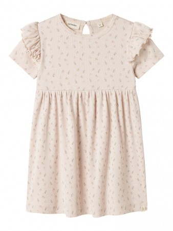 Gago ss dress, peach blush, Lil Atelier