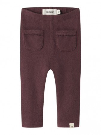 Thora slim leggings baby, catawba grape, Lil Atelier