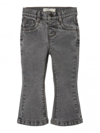 Salli slim boot jeans, light grey denim, Lil Atelier