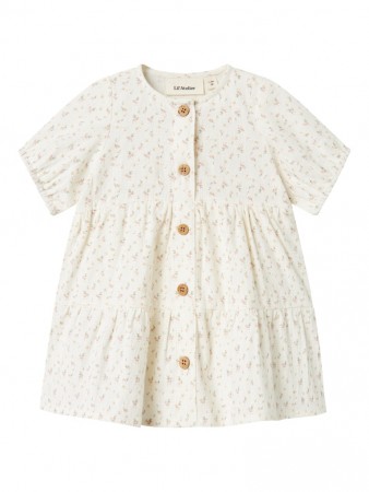 Hailey loose body dress, coconut milk, Lil Atelier