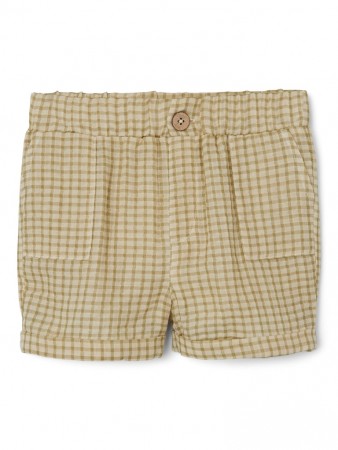 Hanson loose shorts, sage, Lil Atelier