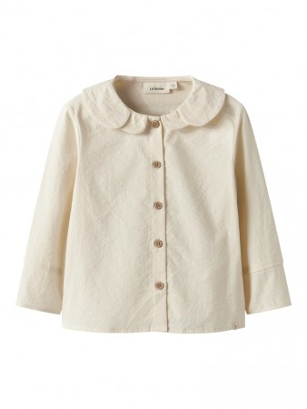 Rosito loose shirt, turtledove, Lil Atelier 