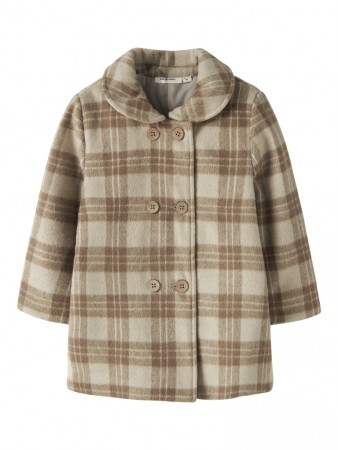 Nima loose long jacket, twill, Lil Atelier