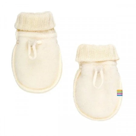 Babyvotter ullfleece, natur, Joha