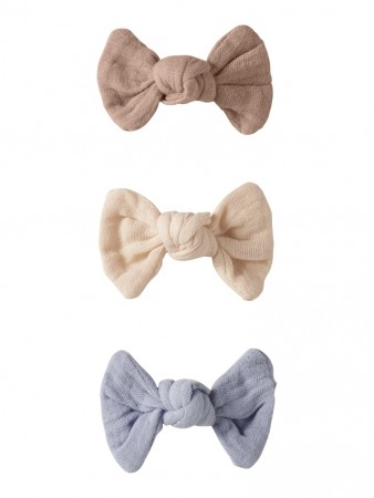 Torina 3-pack hair clips, zen blue, Lil Atelier