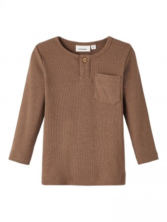 Gago slim top, coffee quartz, Lil Atelier