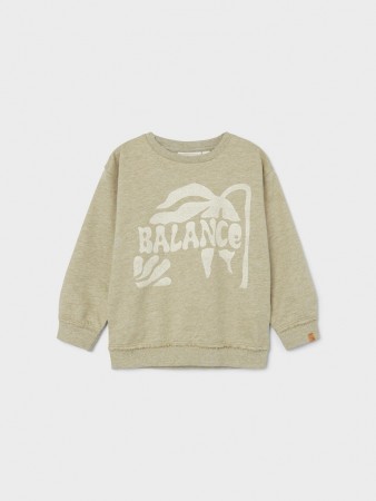 Homan loose sweat, sage, Lil Atelier