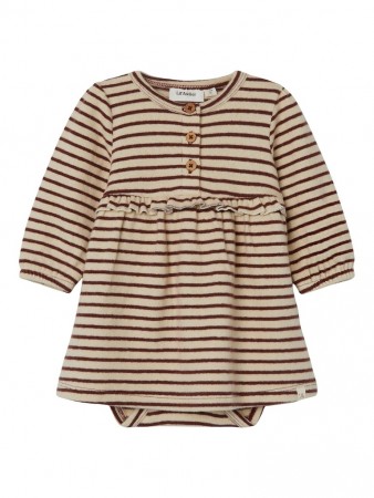 Fodo body dress, rum raisin, Lil Atelier