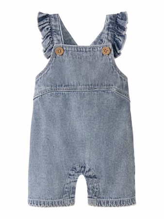 Funda loose shortall girl, medium blue light, Lil Atelier