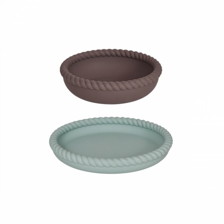 Mellow plate & bowl, choko, Oyoy