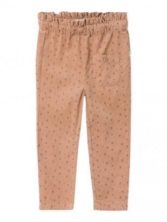 Bella loose cord pant, nougat, Lil Atelier