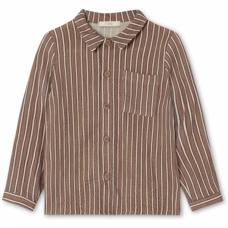 Elmo shirt, pine bark/stripe, Fliink