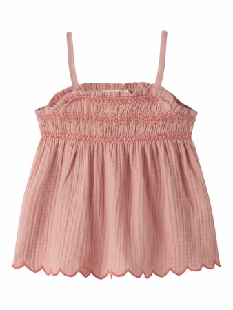 Hiba strap top, rose tan, Lil Atelier