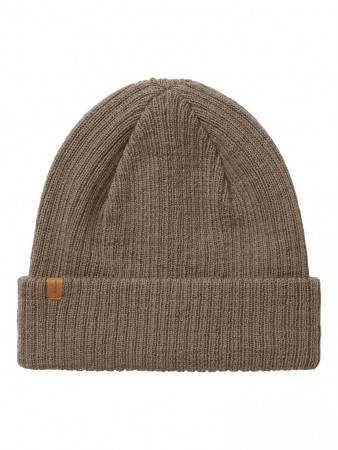 Nanson knit hat, shitake, Lil Atelier