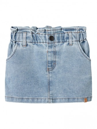 Darlee denim skirt, medium blue, Lil Atelier
