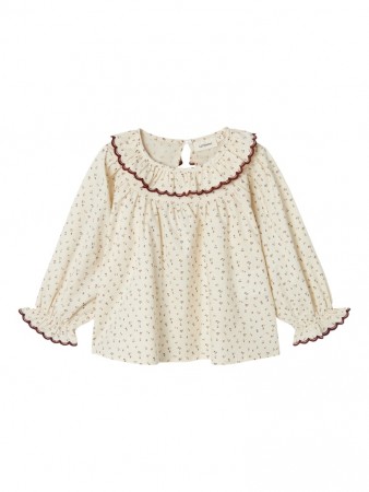 Rasia loose shirt, turtledove, Lil Atelier