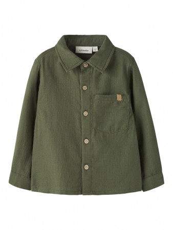 Neppo loose shirt, cypress, Lil Atelier