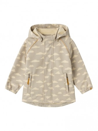 Laalfa softshell jacket, pure cashmere, Lil Atelier