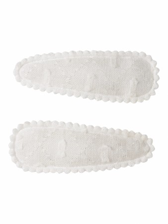 Hace 2-pack hair clips, coconut milk, Lil Atelier