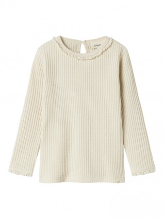 Osanne slim top, turtledove, Lil Atelier