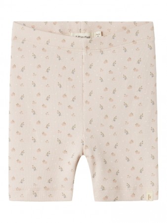 Gago slim biker shorts, peach blush, Lil Atelier