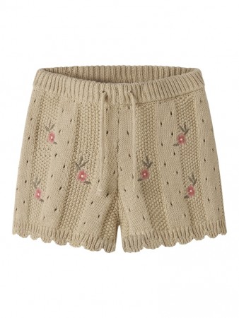 Halyn wide knit shorts, Mojave desert, Lil Atelier