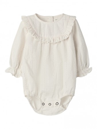 Rosea loose romper, turtledove, Lil Atelier