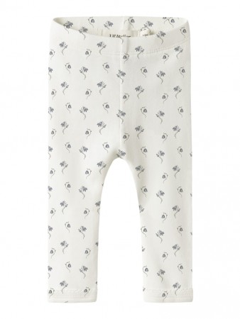Gayo slim leggings baby, coconut milk/bell flower, Lil Atelier
