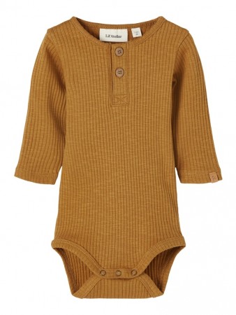 Rajo slim body, golden brown, Lil Atelier