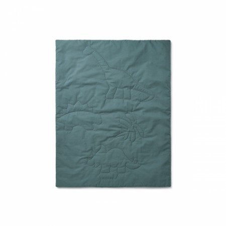 Lyla blanket, dino/whale blue, Liewood