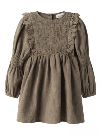 Rosita dress, sepia tint, Lil Atelier