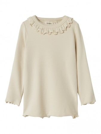 Gayo slim top, turtledove, Lil Atelier