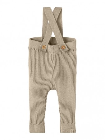 Dija knit pant, white pepper, Lil Atelier