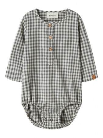 Roanne body shirt, mulled basil, Lil Atelier