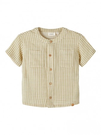 Hanson loose shirt, sage, Lil Atelier