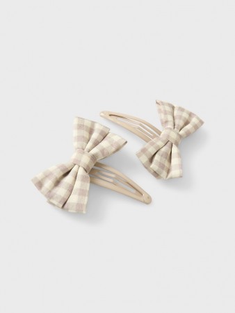 Lulu 2-pack hairclips, etherea, Lil Atelier