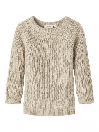 Omio knit, chinchilla, Lil Atelier
