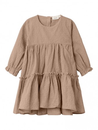 Rumina dress, nougat, Lil Atelier