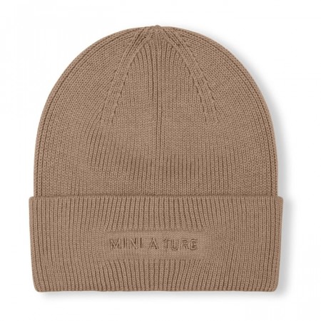 Boje beanie, beaver brown, Mini A Ture