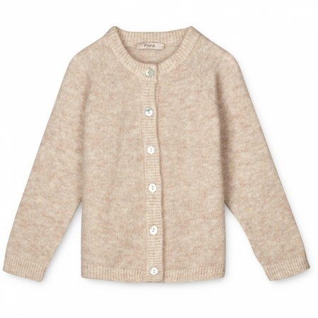 Star alpaca cardigan, sandshell, Fliink